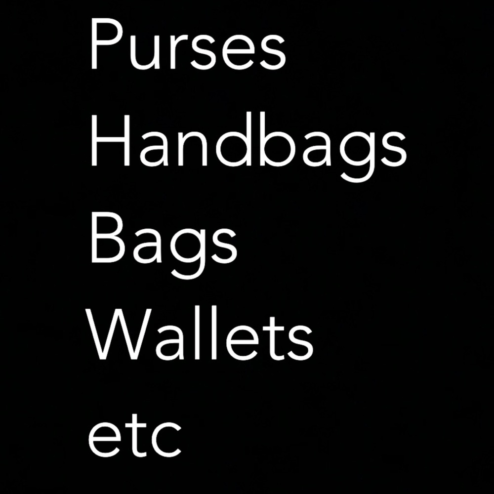 Handbags, purses, backpacks, clutches, & more!